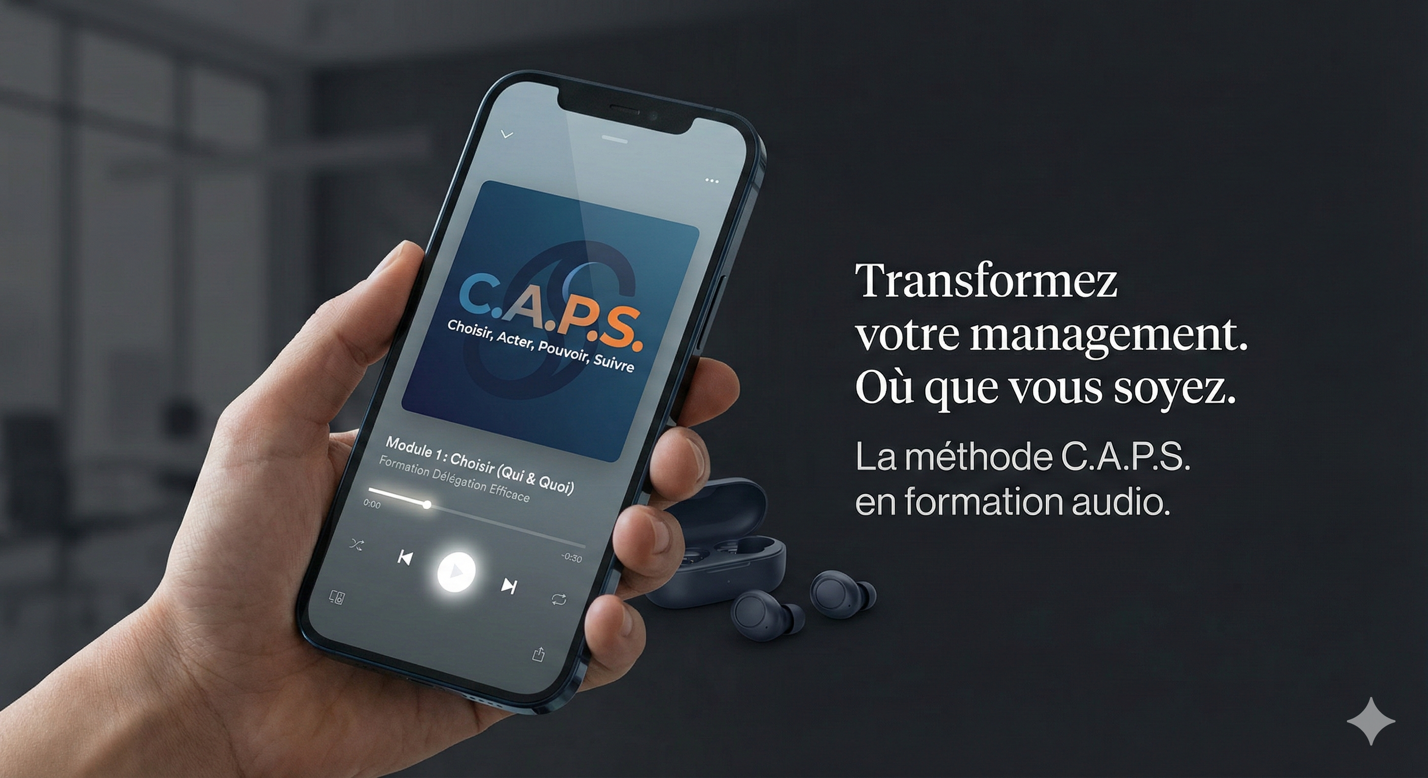 Formation Audio : Délégation Efficace - La Méthode C.A.P.S. à l'Écoute