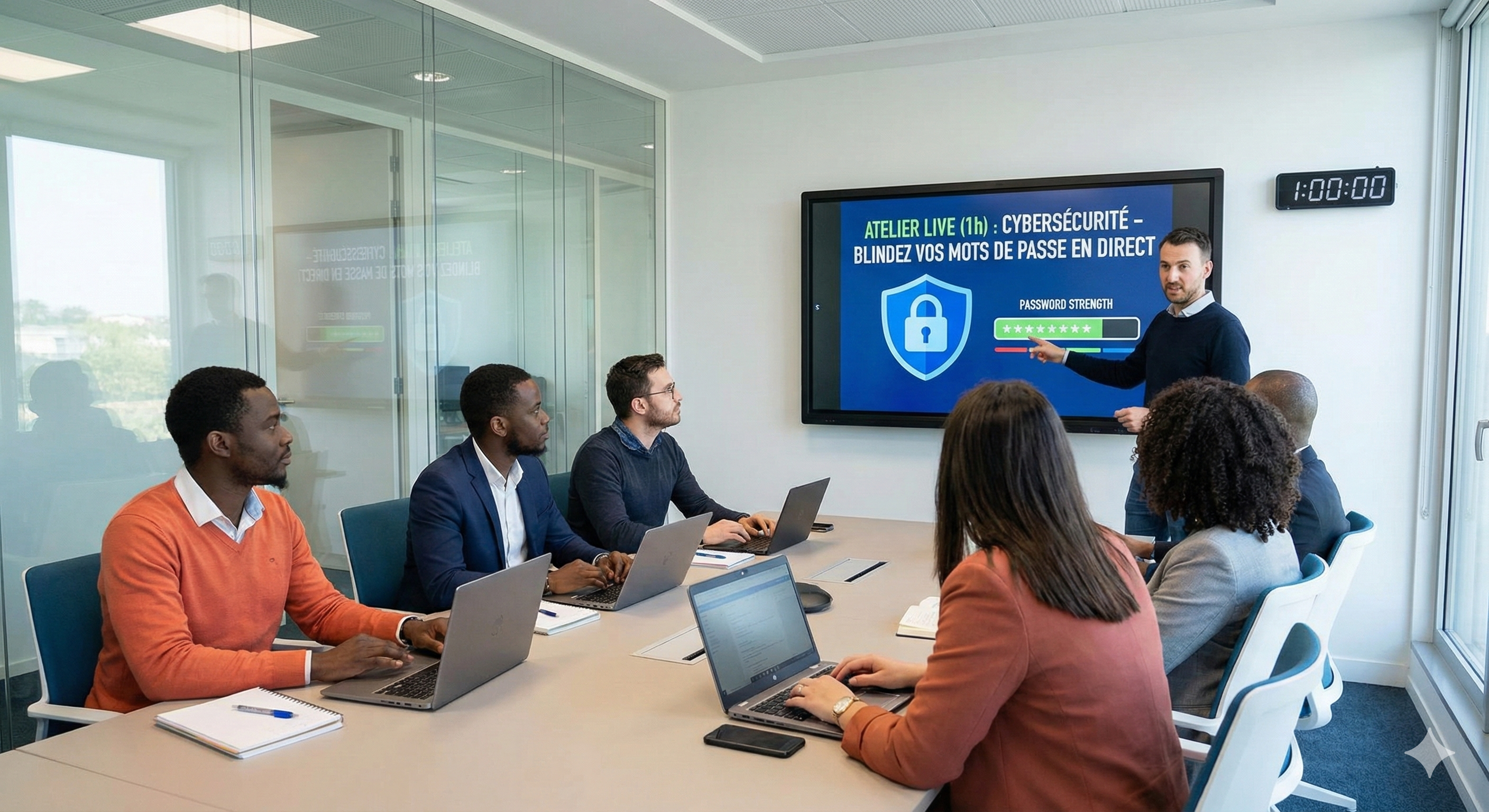 Atelier Live Digital (1h) : Cybersécurité - Blindez vos mots de passe en direct