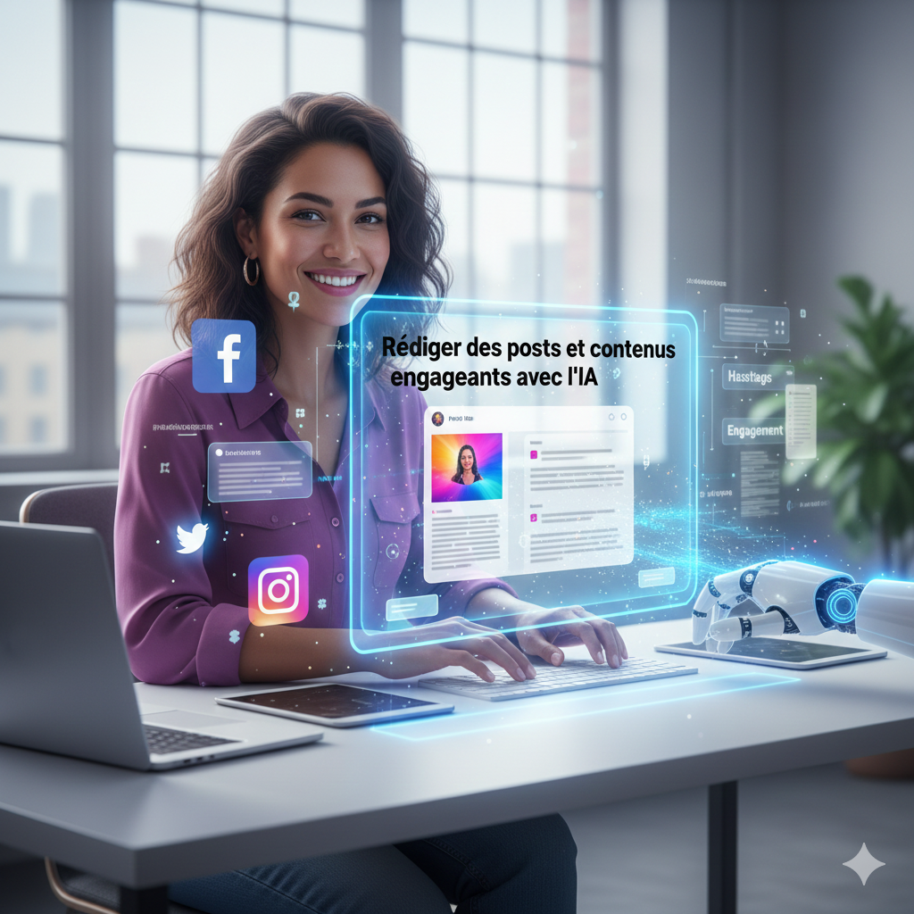 Rédiger des contenus engageants avec l'IA