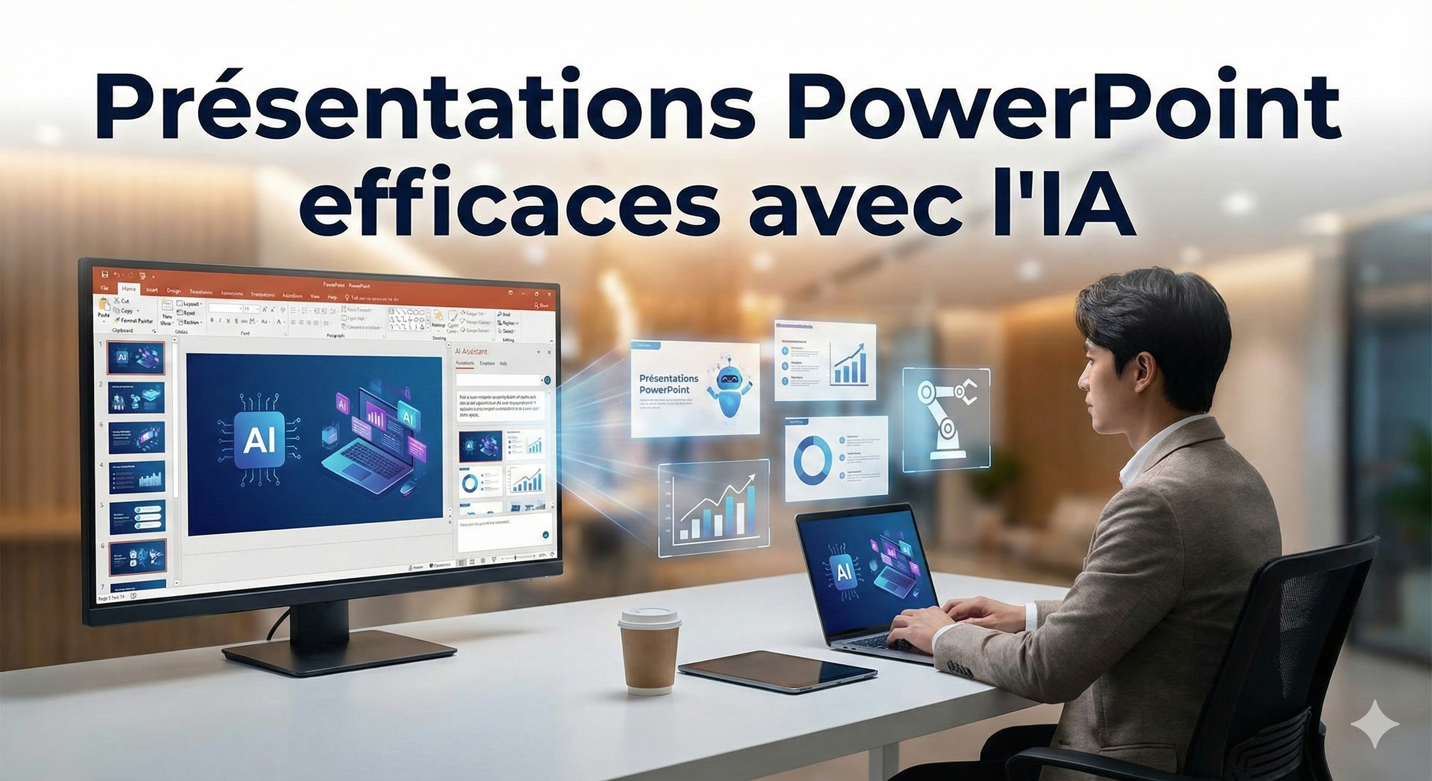 Présentations PowerPoint efficaces avec l'IA