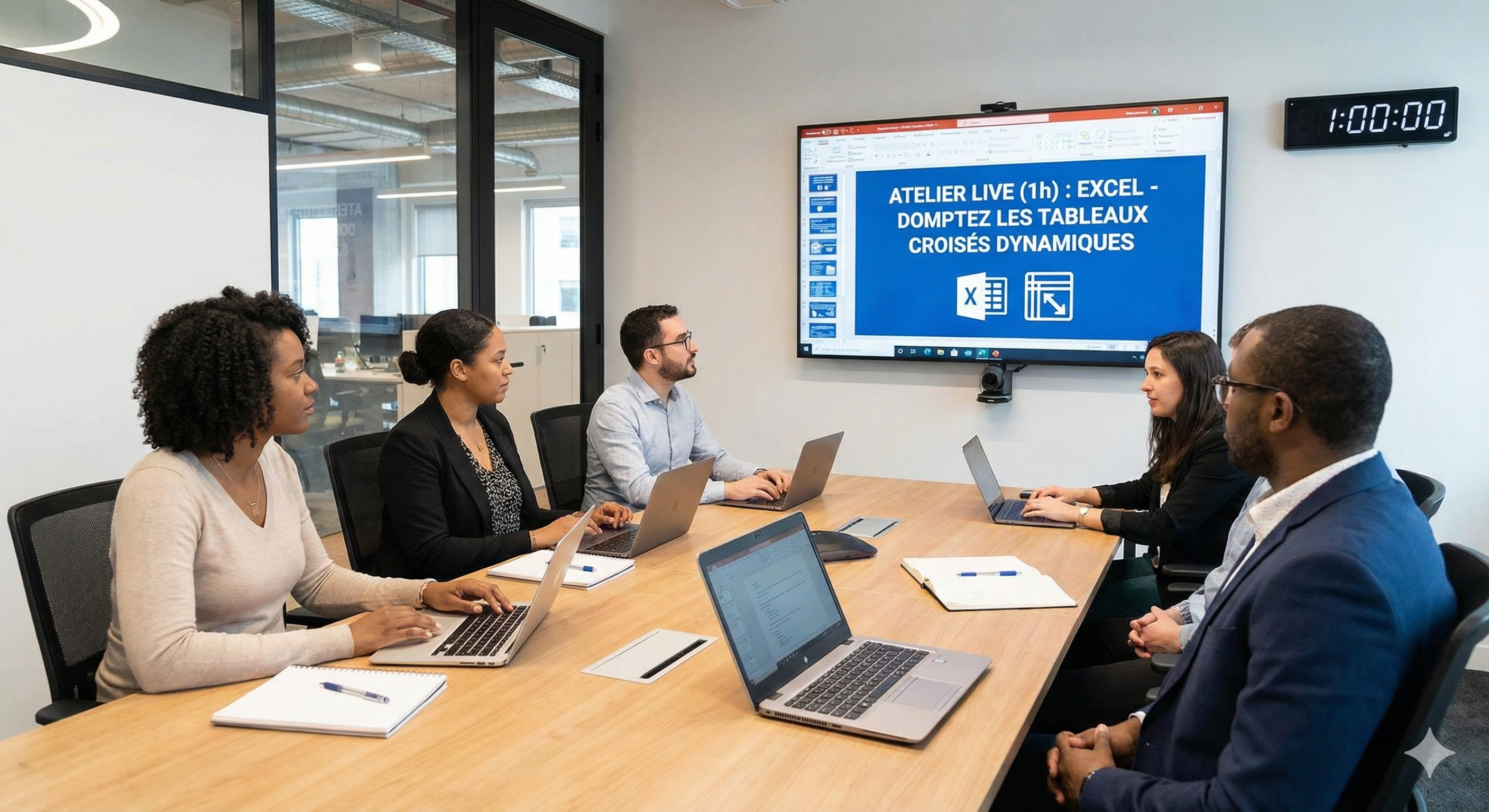 Atelier Live IA (1h) : Excel - Domptez les Tableaux Croisés Dynamiques