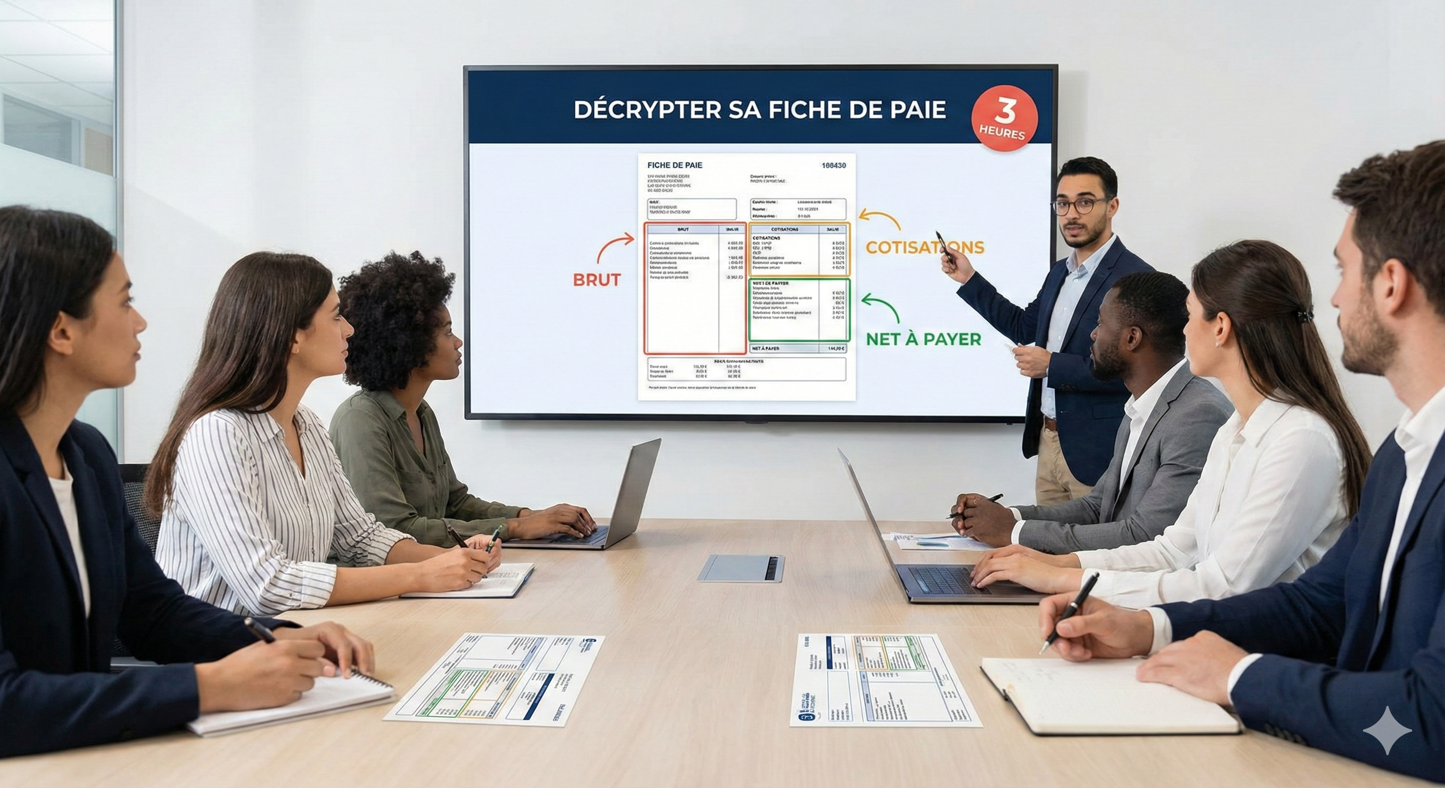 Décrypter sa Fiche de Paie – Maîtrisez votre Rémunération (3h)