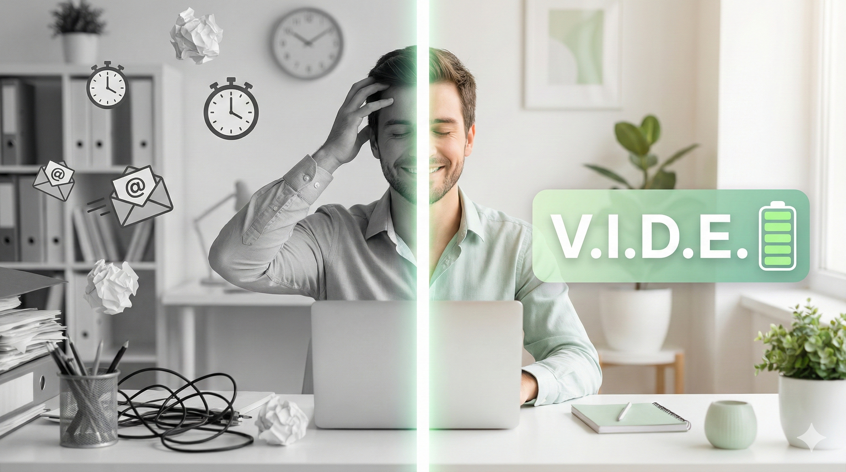 Atelier Efficacité : Vaincre la Charge Mentale (Méthode V.I.D.E.)