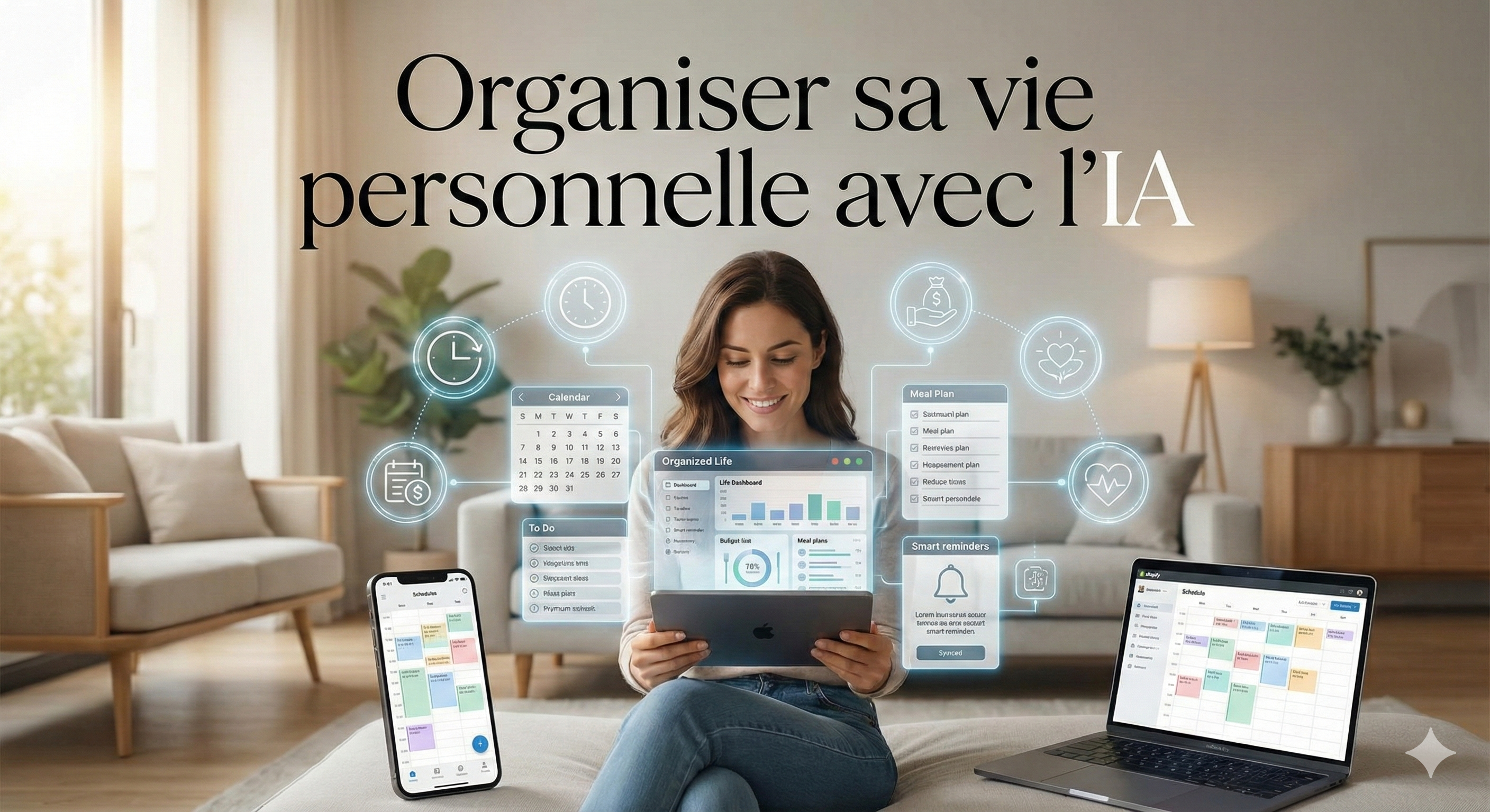 Organiser sa vie personnelle avec l'IA